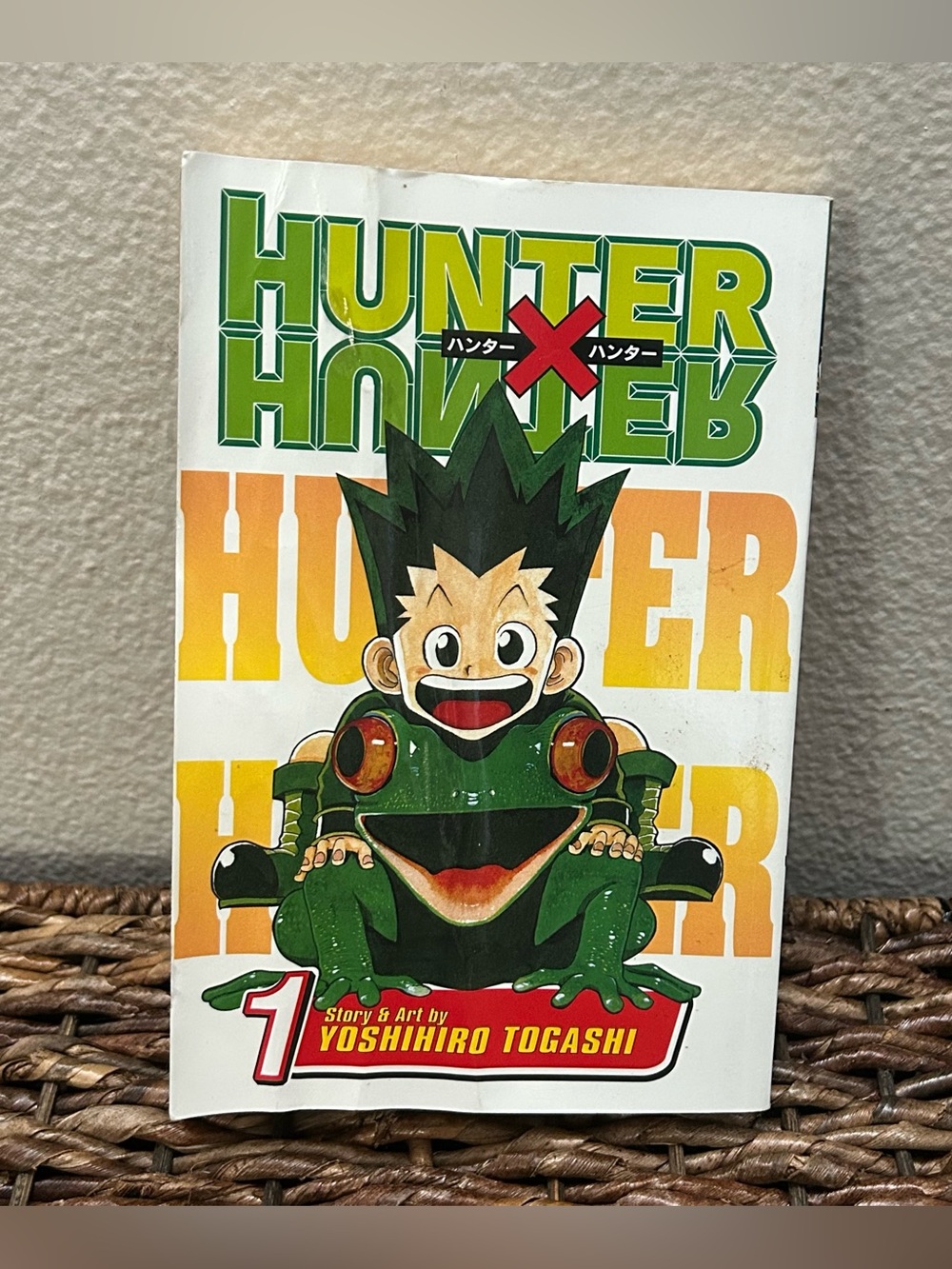 Hunter X Hunter Vol. 1 manga comic Shonen Jump Advance by Yoshihiro Togashi